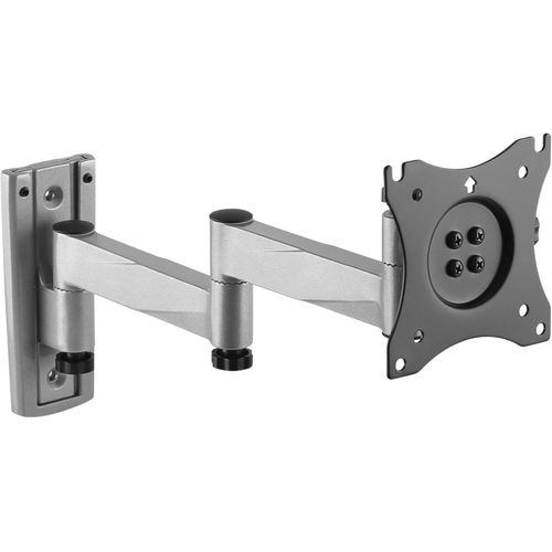 Support Murale TV 13-27" S3511 (33-69cm) Suspendu Orientable Inclinable Support Écran PC TV Universel Accroche Moniteur VESA 100 x 100
