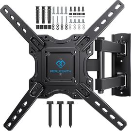 Loc-Support Mural Tv,Inc Ble Orientable Fixation Extensible Support Tv Pour Écrans 26-60 Pouces Led Lcd Et Courbé,Capacité De 35Kg,Vesa 400X400Mm
