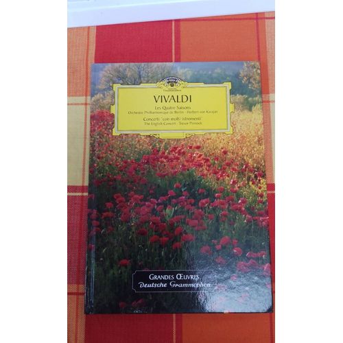 Vivaldi Les Quatre Saisons ( Livre + 2 Cd)- Concerti " Con Motif Istromenti"