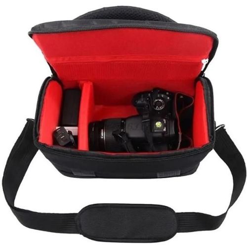Etui appareil photo,Sac à bandoulière étanche en Nylon pour appareil photo,sacoche de transport pour Canon EOS 77D 70D 80D 4000D -C