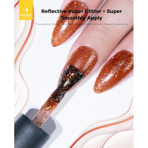 Uv Vernis Semi Permanent, 7.3ml Soak Off Uv Led Vernis À Ongles Gel Glitter Gel Polish Vernis Semi Permanent Pailleté (Yh17) 