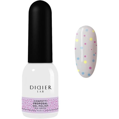 Confetti Gel Polish Proposal ¿ Produit Professionnel Manucure Et Pédicure ¿ Pigmentation Riche Couverture Complète ¿ Vernis Semi-Permanent Translucide Et Multicolore ¿ Uv 