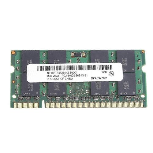 Pour MT DDR2 800Mhz RAM PC2 6400S 16 puces SODIMM pour mémoire d'ordinateur portable