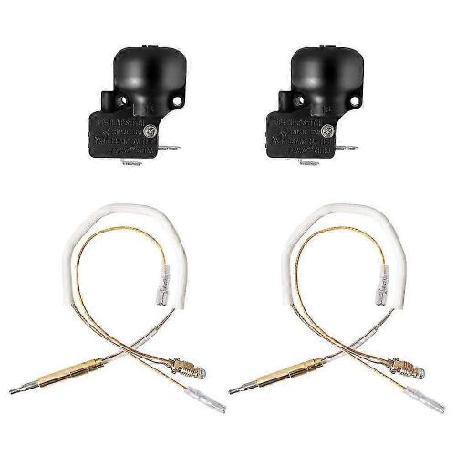 Kit de sécurité pour chauffage de terrasse à gaz Chauffage de terrasse au gaz propane Thermocoupleur et interrupteur de vidange,2 Pa