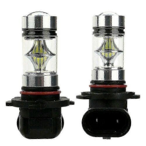 2x 6000k Xénon Blanc Led Antibrouillard H10 9045 9145 9140 100w 1200lm Projecteur Drl