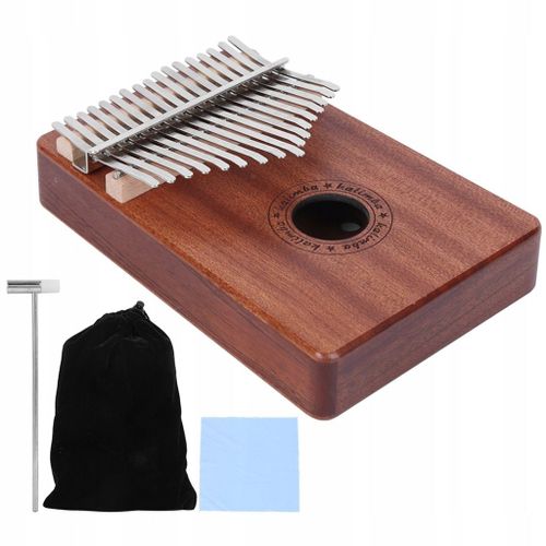 Piano Portable Kalimba Sapele 17 Tonnes