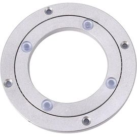 Plateau Tournant Pivotant En Aluminium, Plateau Tournant Robuste Pour Table À Manger Ronde, Plateau Tournant Lisse (15 Cm)
