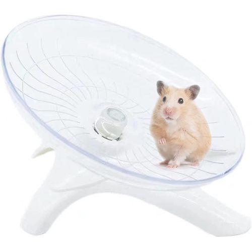 Hamster Soucoupe Volante Roue D'exercice De Course Silencieuse,Petits Animaux De Compagnie Roue De Course Silencieuse Roue De Hamster