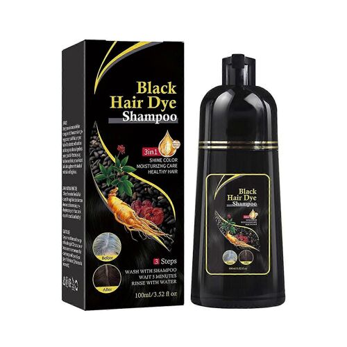 100ml Shampooing Colorant Cheveux Polygonum Shampooing Assommant Cheveux Nourrissant Racines De Cheveux
