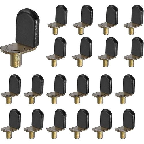 Épingles d'étagère en bronze,supports en verre,meubles,armoire,armoire,bibliothèque,étagère,support,chevilles,style 30 pac