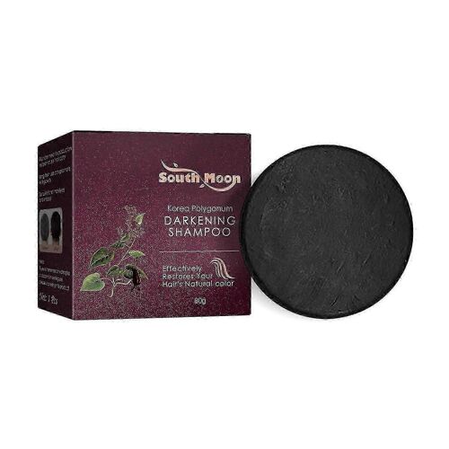 Hira Darkening Polygonum Shampoo Bar Pour Cheveux Gris,Fins Et La Croissance Des Cheveux,Gray Reverse Bar Soap,He
