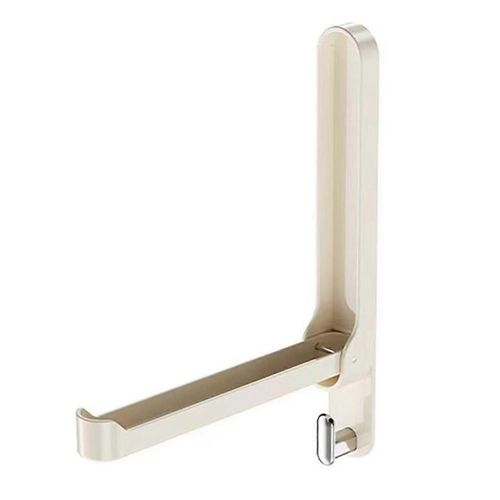 Étagère de rangement pour cintres à vêtements, peu encombrante, à suspendre au mur, idéale pour la maison