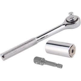 Clé dynamométrique, 3 pièces 7-19 mm, convertisseur de couple, outil manuel, adaptateur de clé, outil de réparation de perceuse