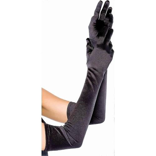 Gants Longs En Satin Pour Femmes