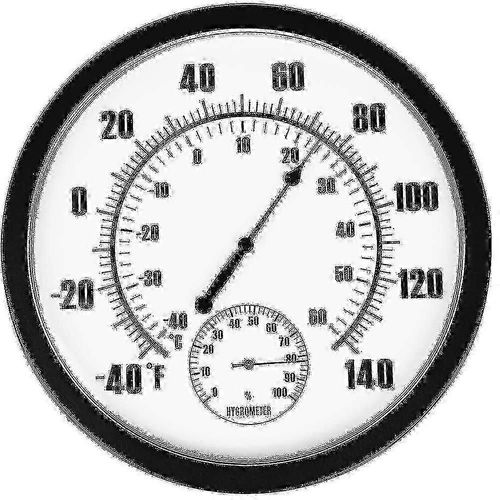 Thermomètre d'humidité intérieur de 25 cm pour surveiller l'humidité du climat