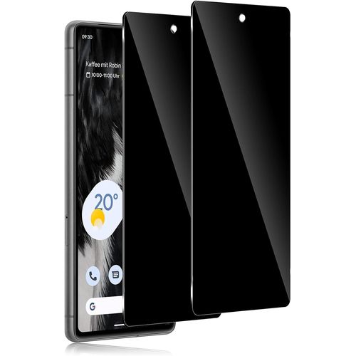 Cauc-2 Pièces Verre Trempé Anti-Espion Pour Google Pixel 7 5g, Dureté 9h Couverture Complète Film Protection Écran De Confidentialité, Anti-Trace, Anti-Spy Privacy Protecteur