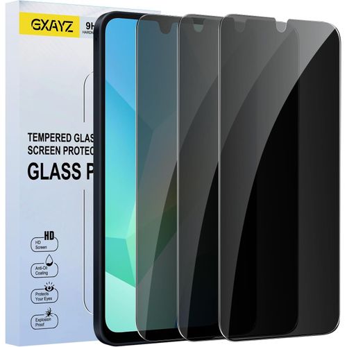 [3 Pièces] Verre Trempé Protection Écran Anti-Espion Pour Samsung Galaxy A16,Film De Protection En Verre Trempé, Anti-Espion,Dureté 9H[TRE892232]