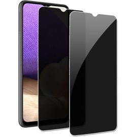 CAUC-¿2 pièces¿Verre Trempé Protection Écran Anti-Espion pour Samsung Galaxy A32 5GFilm de Protection en Verre Trempé, Anti-Espion,Dureté 9H
