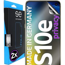 Ckl-2x Se® Film De Protection 3d Privacy Pour Samsung Galaxy S10e,Auto-Réparateur,Compatible Empreinte & Faceid,Installation Sans Bulles,Résistant Aux Chocs Et Rayures,Fabriqué En Allemagne