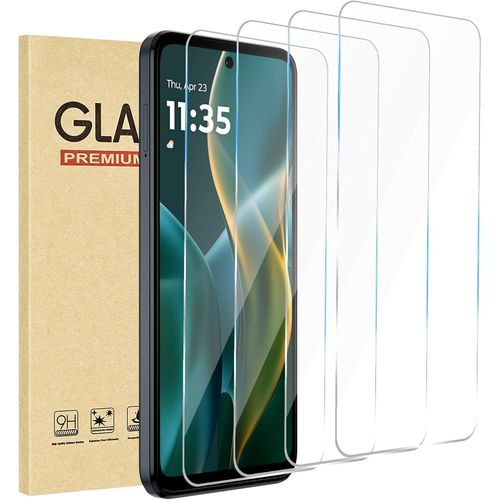 Eryi-4 Pieces Protecteur D'écran En Verre Trempé Moto G 5g (2025)Dureté 9h Glass,Film Protection Écran,Anti Rayuresultra Résistant,Sans Bullesinstallation Facile