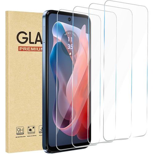 Eryi-4 Pieces Protecteur D'écran En Verre Trempé Moto G Play (2024)Dureté 9h Glass,Film Protection Écran,Anti Rayuresultra Résistant,Sans Bullesinstallation Facile, Compatible Avec Les Boîtiers