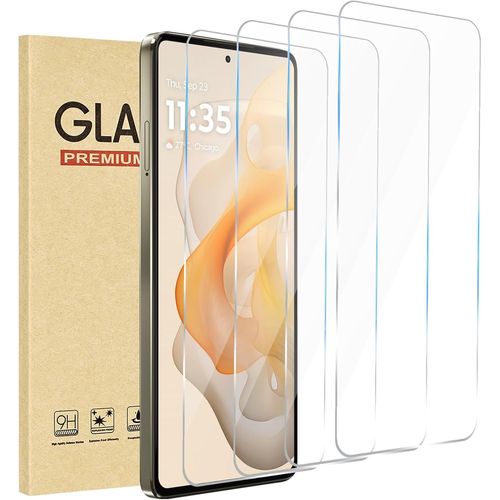 Eryi-4 Pieces Protecteur D'écran En Verre Trempé Moto G Stylus 5g ¿2023¿Dureté 9h Glass,Film Protection Écran,Anti Rayuresultra Résistant,Sans Bullesinstallation Facile