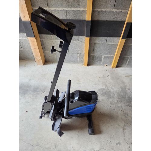Rameur Pliable Appartement Hop-Sport Hs-030r Boost, Système Freinage Magnétique, 10 Niveaux De Résistance,