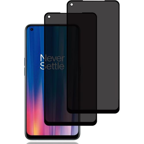CAUC-Verre Trempé Anti-Espion pour OnePlus Nord CE 2 5G [2 Pièces],Protection D'écran Anti-Espion,Protecteur D'écran Confidentialité,9H Dureté,Anti-Rayures,Privacy Protecteur Écran pour OnePlus Nord