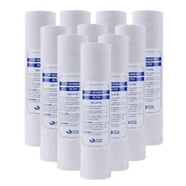 10 pcs filtre à eau universel pp coton filtre à sédiments filtres à eau matériau polypropylène,5 micromètre
