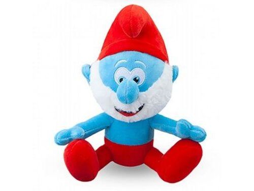 Peluche Grand Schtroumpf 33 Cm - Set Doudou Enfant Collection Schtroumpf + 1 Carte Tigre
