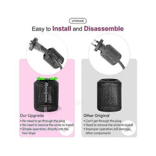 Remplacement de la maille du filtre de sèche-cheveux pour les modèles supersoniques Hd01 Hd03 Hd08,filtre extérieur de sèche-cheveux Ca