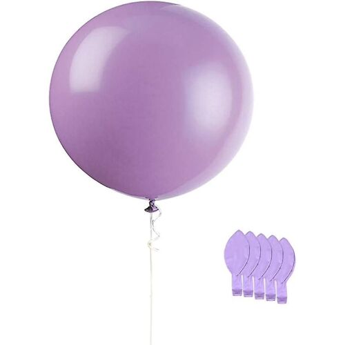 Ballon violet pastel de 36 pouces grand ballon en latex macaron et ballon de fournitures de fête pour la décoration