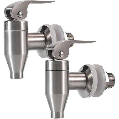 Distributeur de boisson d'eau de boisson en acier inoxydable Robinet à bec de remplacement durable de style poussoir,paquet de 2