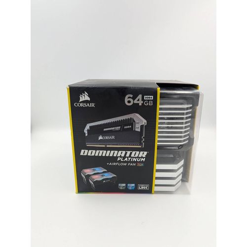 Dominator Platinum airflow fan RGB 8X8GO DDR4 4000C19