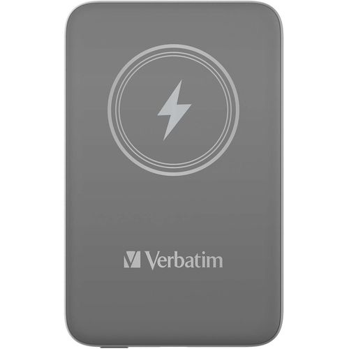 Charge 'n' Go Magnetic Wireless Power Bank 10000 Grey[Z1899]