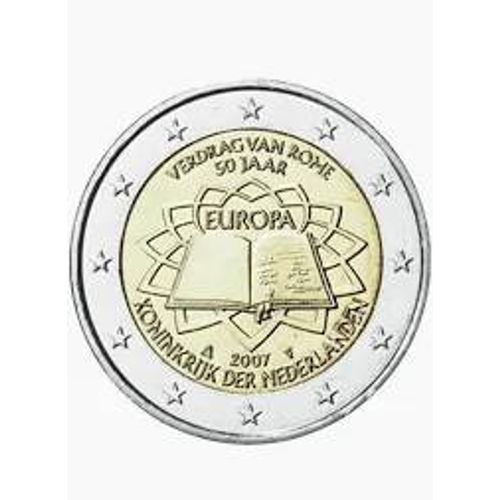 Pièce De 2 Euros Édité En France. Traité De Rome 2007