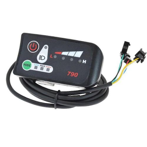 Ecran Led Intelligent 790 Pour Compteur De Vitesse De Velo Electrique, 24 V