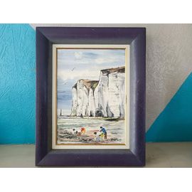 Peinture Sur Toile Les Falaises Par Denis Dumats