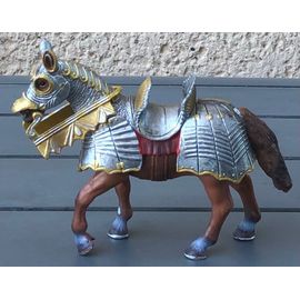 Figurine Cheval Schleich, Chevalier, Moyen-Age, Château Fort