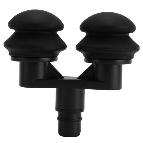 Tête De Pistolet De Massage Musculaire De 18 Mm En Silicone Souple Favorisent La Circulation Tête De Masseur De Fascia À Double Coussin De Gaz