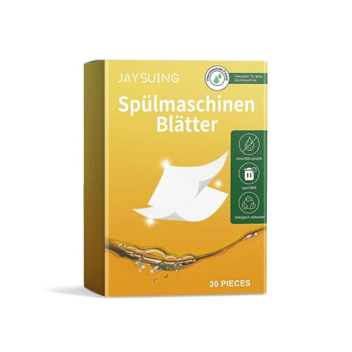 Feuilles pour lave-vaisselle, tablettes pour un nettoyage puissant, tablettes pour un nettoyage intensif, degraissage et brillance, liquide vaisselle
