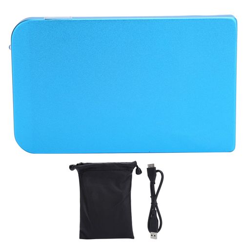 Disque dur externe portable USB 3.0 2,5 pouces, stockage de base, peripherique reseau, bleu, 250 Go