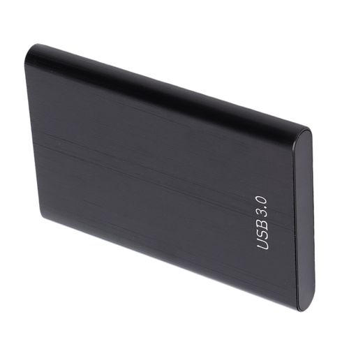 Disque dur externe USB 3.0, transfert de donnees rapide, utilisation facile, large compatibilite, disque dur portable pour OS X, noir, 120 Go