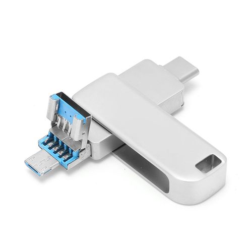 Cle USB 3.0 Yvonne U Disk OTG 3 ports, haute vitesse d'ecriture et de lecture, 256 Go