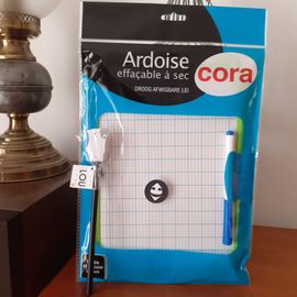 Ardoise Effaçable/Feutre + Crayon-Gomme Ourson