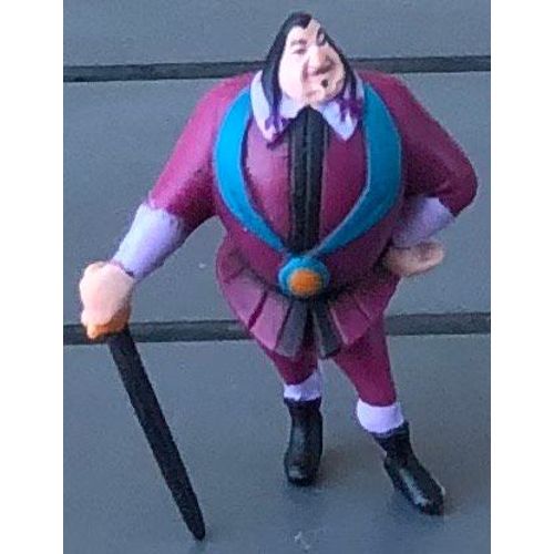 Figurine Gouverneur Ratcliffe Nestlé, Pocahontas, Walt Disney, Dessin Animé