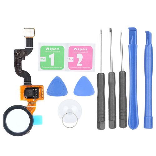 Bouton D'accueil Pcb, Capteur D'empreintes Digitales, CâBle Flexible Pour Smartphone Google Pixel 3a Xl, Blanc