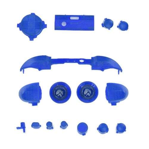 Kit De Modules De Declenchement Complet Pour Manette Xbox Series X Et Xbox Series S, Bleu Transparent