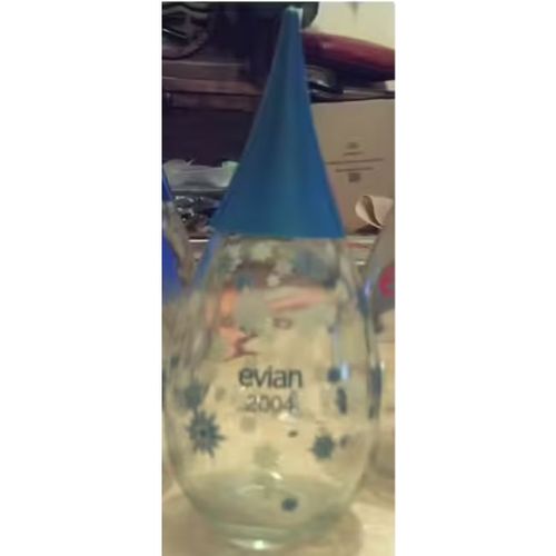 Bouteille Vide - Millésime - " Evian 2004 "