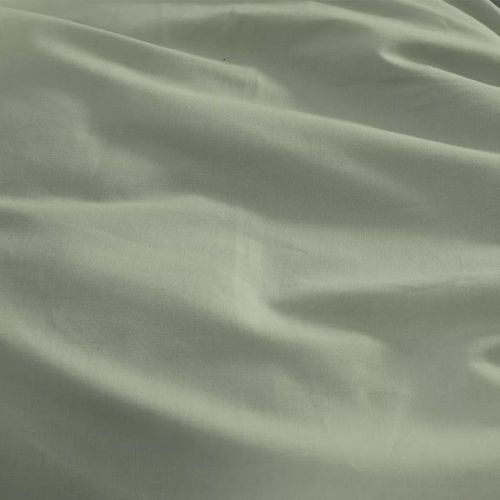 Housse De Couette Métis Lin & Coton Vert 240x220 Cm